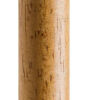 M2 Broom Handle – Wooden with Metal Threads, 54″ x 15/16″