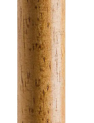 M2 Broom Handle – Wooden with Metal Threads, 60″ x 15/16″