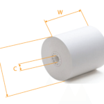 Thermal Paper Rolls – 3-1/8″ x 180′, POS, 50/Case