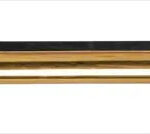 M2 Brass Window Squeegee Channel with Rubber – 12″