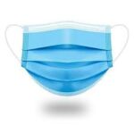 Intco Level 3 Surgical Face Masks – 7″ x 3.5″, Blue, 3-Ply, 50/Box