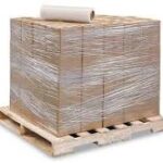 Pallet Wrap – Clear, Strong, 80 GA, 12″ x 1500′