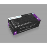 DuraCore Nitrile Gloves – Black, Industrial, 6 Mil, Small, 100 pcs/Box