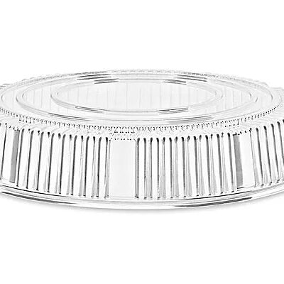 Round Foil Catering Tray Lids – 12″, 50 pcs