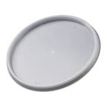 GenPak Plastic Container Lids – For 8C, 10C Containers, 500 pcs
