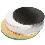 Round Cake Board – 14″ x 14″ x 1/2″, Silver, 25/Case