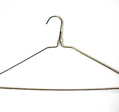 Shirt Hangers – White, 16″ Gauge, 14.5″, 500 pcs