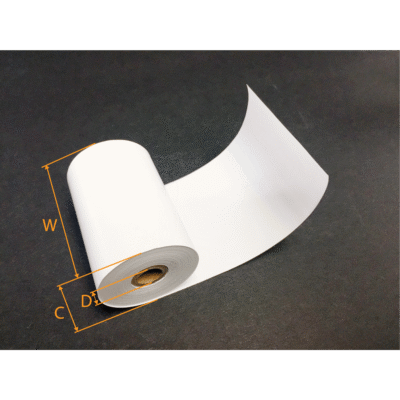 Thermal Paper Rolls – 2-1/4″ x 55′, Debit, 100 Rolls/Box