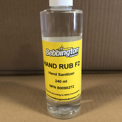 PPE Hand Sanitizer – 240 ml, 75% Alcohol, Clearance