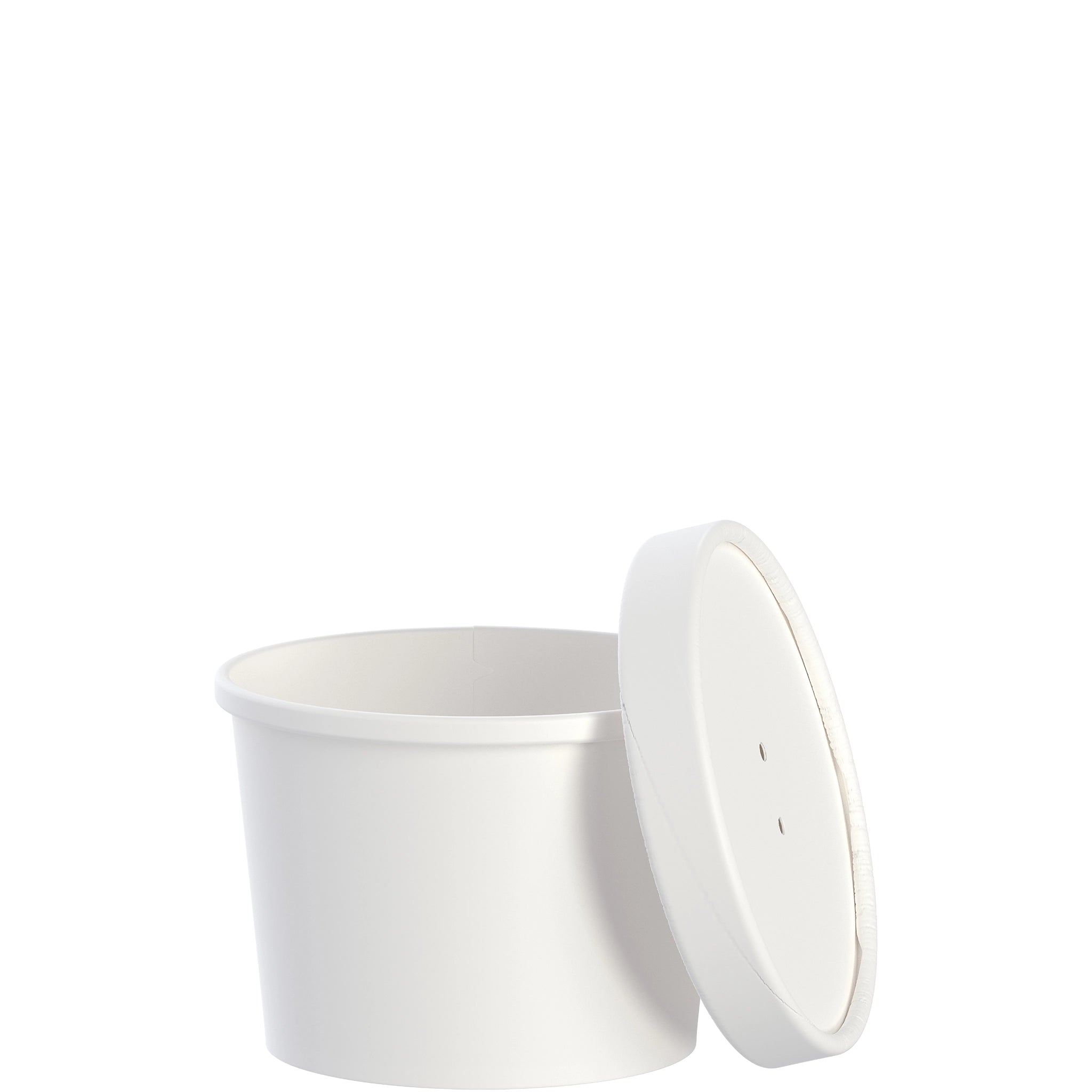 12ozSquatDSPPaperFoodContainerandLidComboPack-White