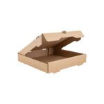 Kraft Corrugated Pizza Box – 12″, 50 pcs