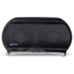 Twin 9″ Jumbo Tissue Dispenser, Black Pearl – 12″ x 19″ x 5.3″