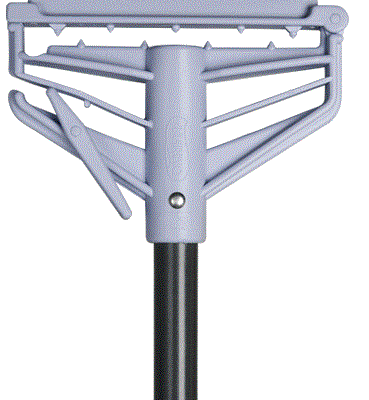 Vileda Mop Handle – 54″, Grey, Fiberglass, Snap-2-Go