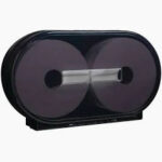 Tork® Twin Jumbo Toilet Paper Roll Dispenser – Black