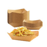 Kraft Paper Food Tray, No.200-2 lb   – 1000 pcs