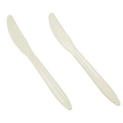 Table Accents Bioplastic Knives – 6″, Regular, 1000/Case