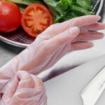 Safe-T TPE Poly Disposable Gloves-  XL, 100 pcs