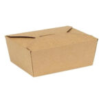 Kraft Take-out Container No.1, 400pcs