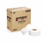 Everest Pro Jumbo Toilet Paper Roll – 2-Ply, 3.29″, 600 ft, 8 Rolls/Case