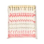 Ecomate Half-Wrapped Wooden Chopsticks, 4000/Case