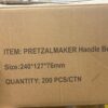 Pretzel Maker Handle Box